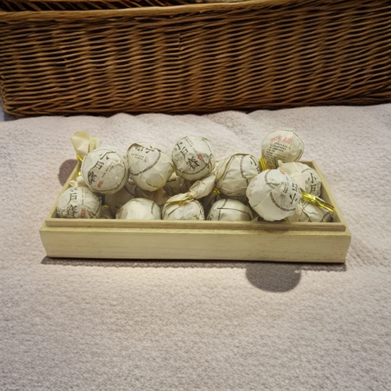 2023年小户赛古树龙珠 8克*颗 普洱茶 生茶