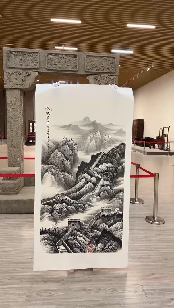 国画59赵隆轩美术馆李庆兴老师作品