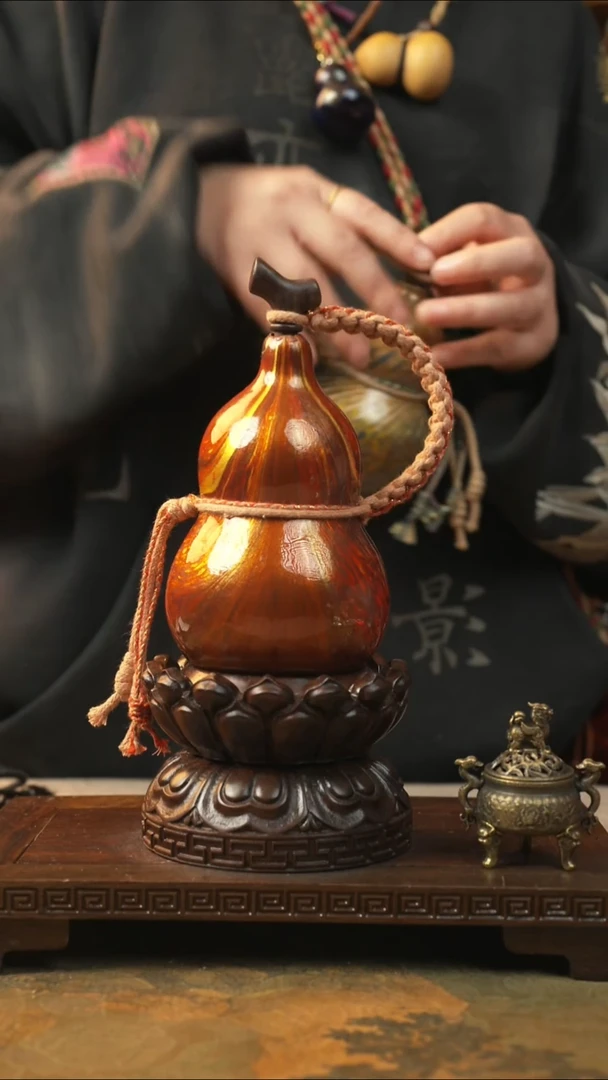 435大漆一物一拍记葫堂出品【不带手串】