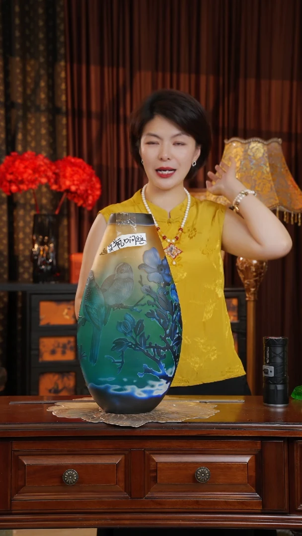 手工艺品琉璃阿*新晴大号--微瑕