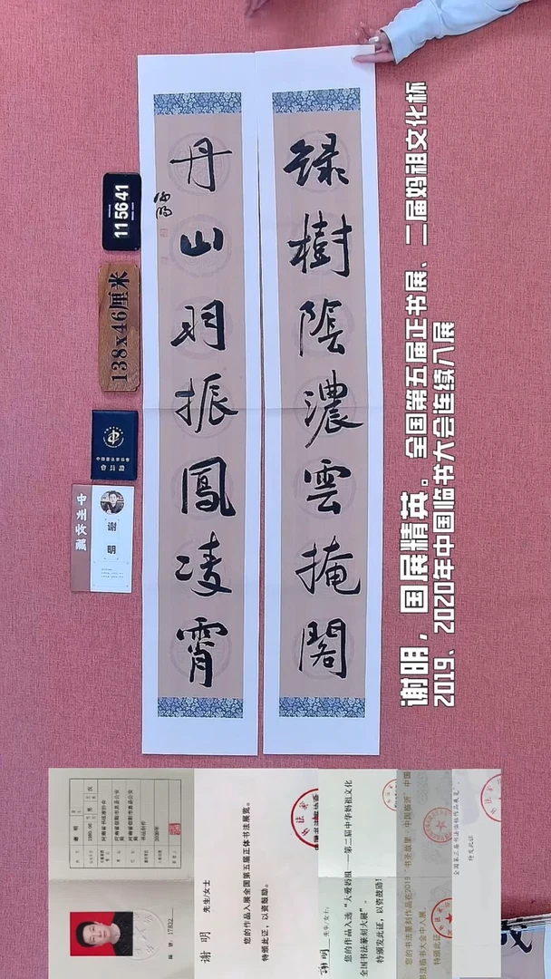 书法128         谢老师书法作品