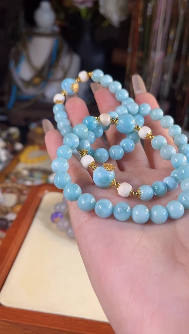 【闪购商品】针钠钙石（海纹石）手链未镶嵌多样性发货其一