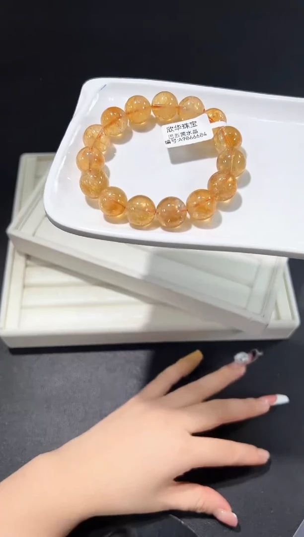 未镶嵌手串水晶66c多样性发其一【1条】默认微瑕
