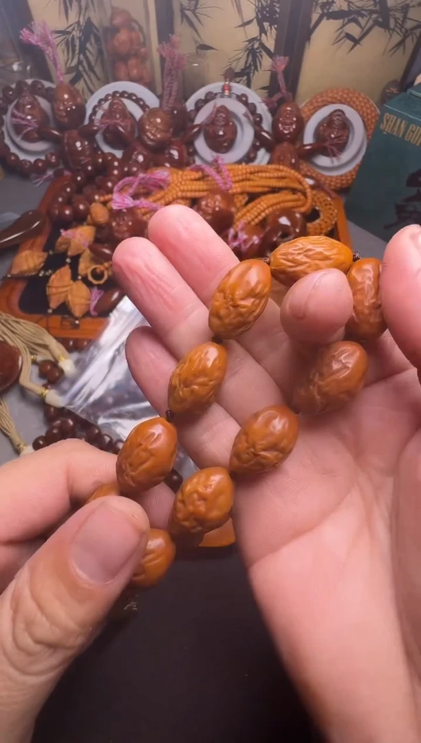 手串橄榄核小枣一串