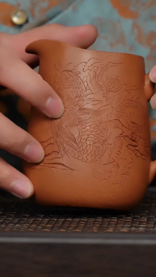 【闪购商品】紫砂茶杯非遗茶器-龙公道