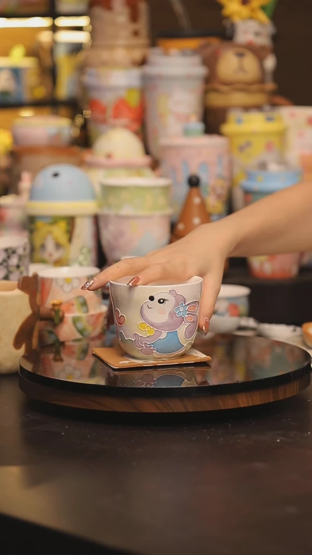 景德镇釉下彩绘设计师款式陶瓷