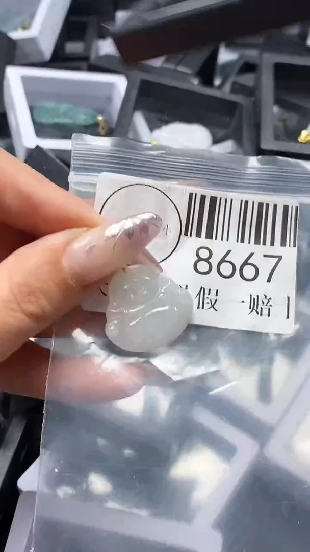 吊坠(不含链)未镶嵌翡翠8667