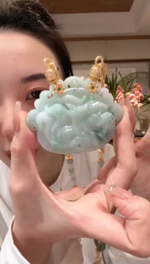 【闪购商品】翡翠颈饰未镶嵌国风