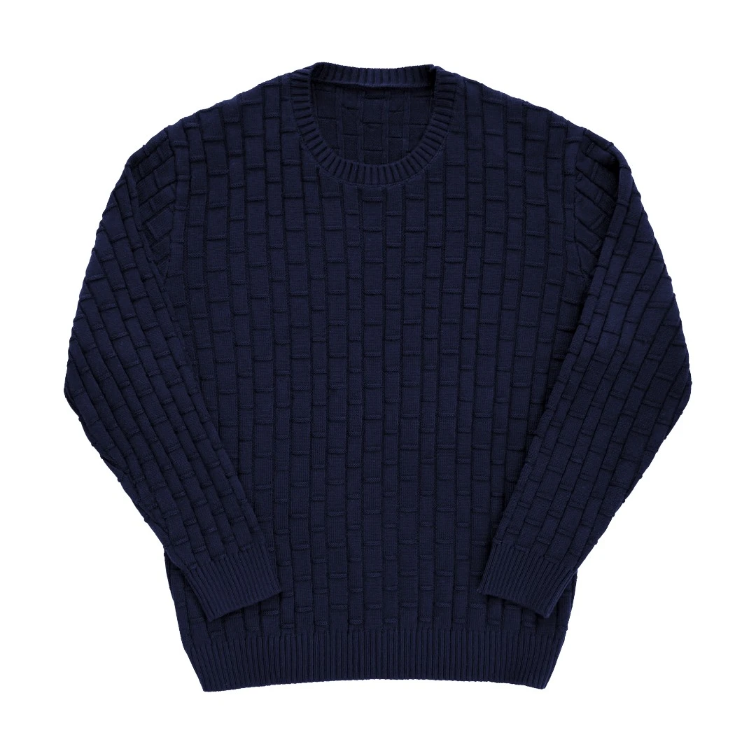 Appuntamento PRD12000版秋冬款竹节编织圆领简约季针织毛衣