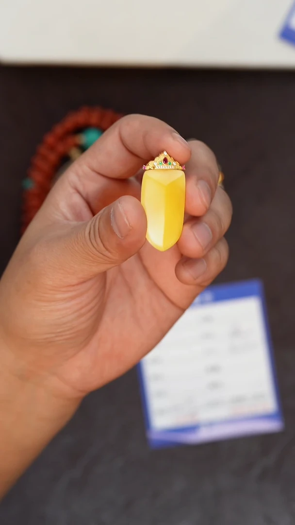 【闪购商品】蜜蜡裸石未镶嵌蜜蜡吊坠