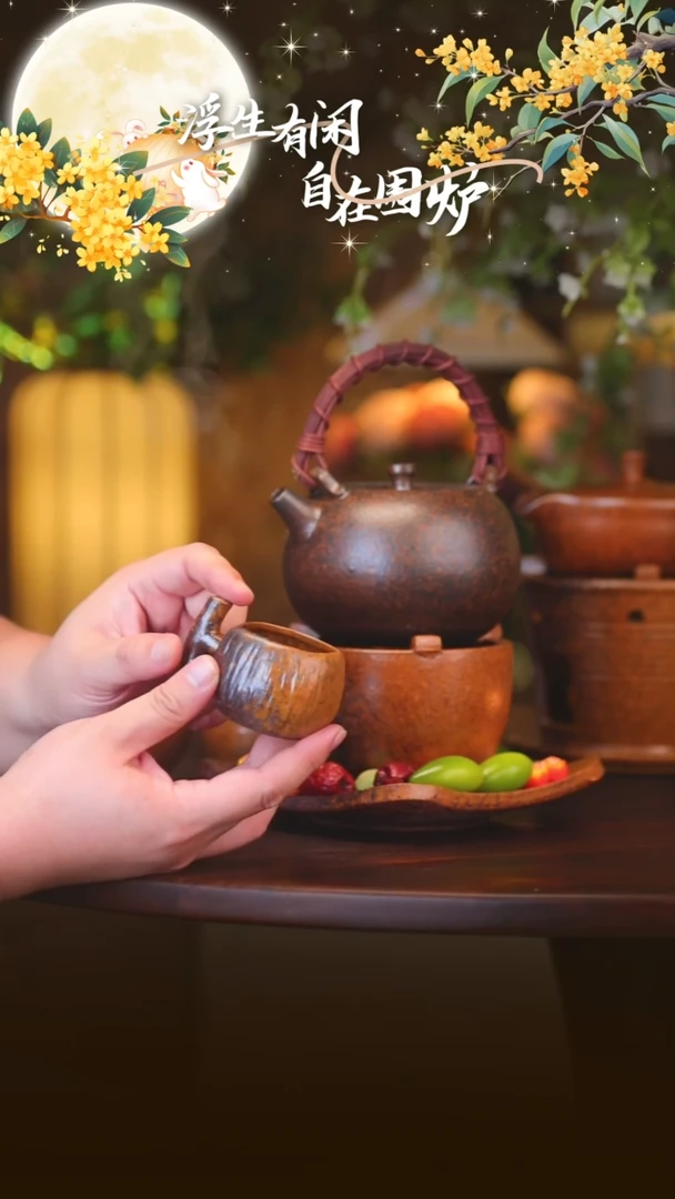 茶壶紫砂侧把南瓜杯