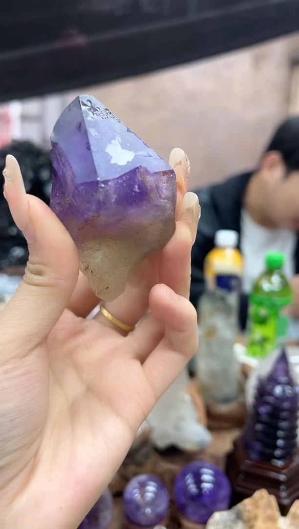 未镶嵌大型摆件（非配饰）水晶紫水晶 166