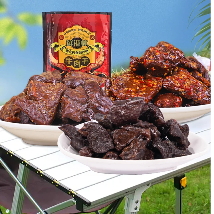 鲜港林牛肉粒(带筋)零食休闲解馋方便即食健康