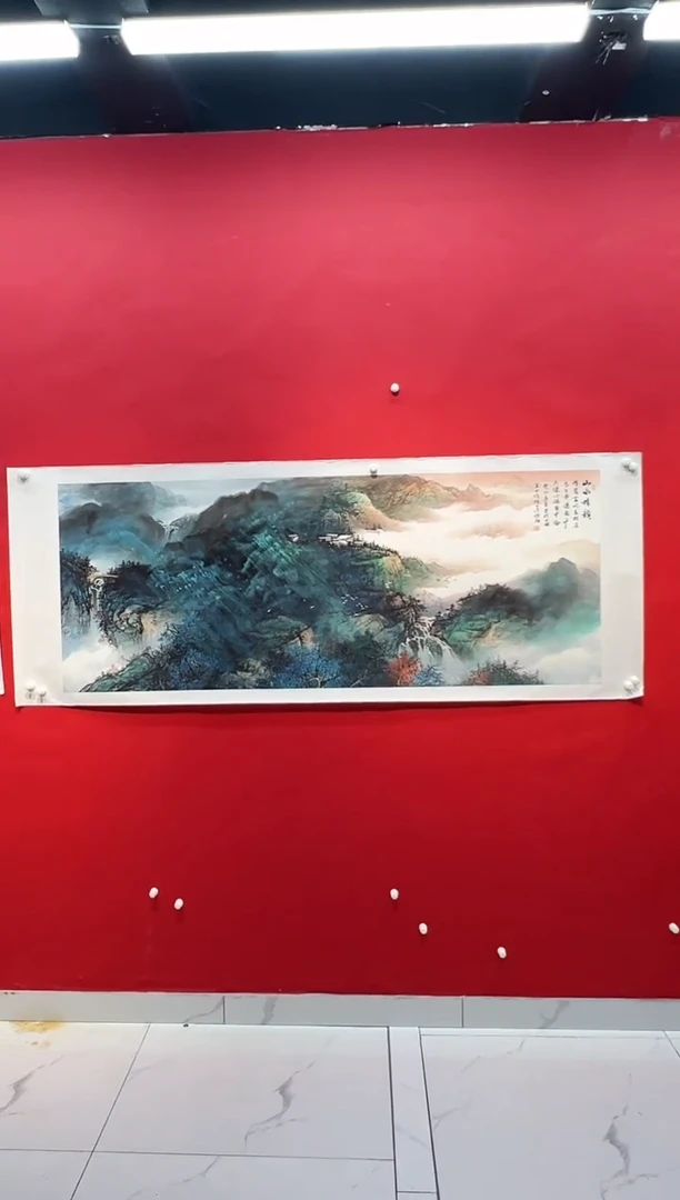 国画画家陆远华纯手绘原作