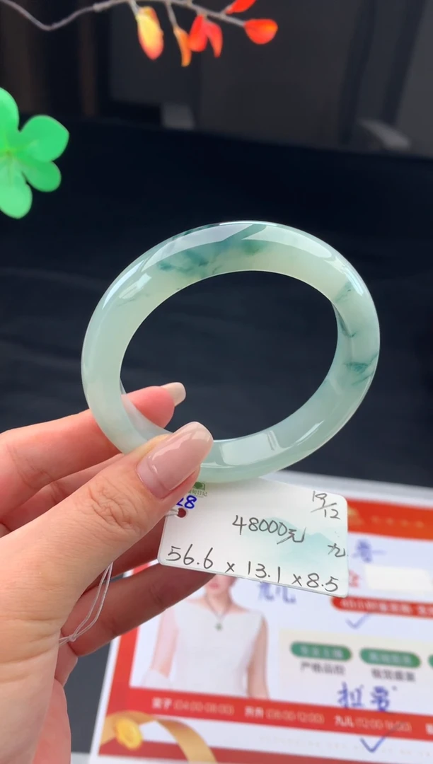 未镶嵌手镯翡翠翡翠自带#送人#，假一赔三