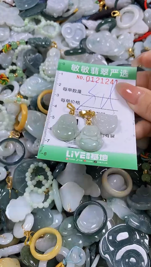 【闪购商品】翡翠颈饰未镶嵌闪购0121241多样性发其一