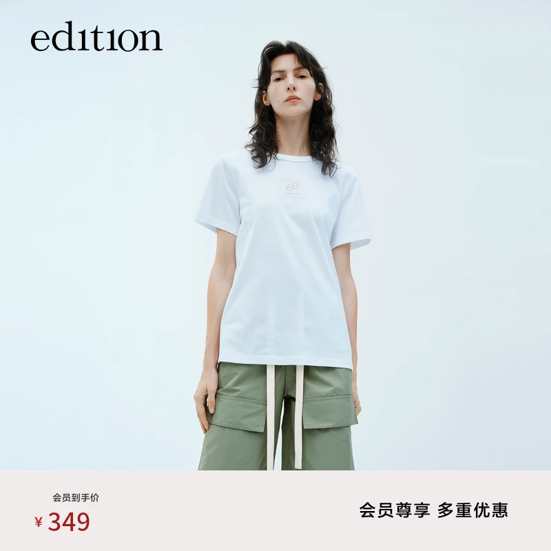 【E+春雨胶囊系列】edition春款纯棉短袖T恤#EBD1TEE011