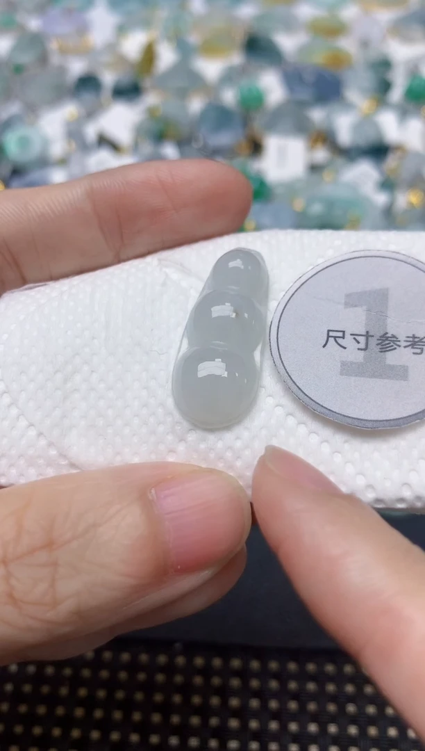 颈饰未镶嵌翡翠天然缅甸A货翡翠