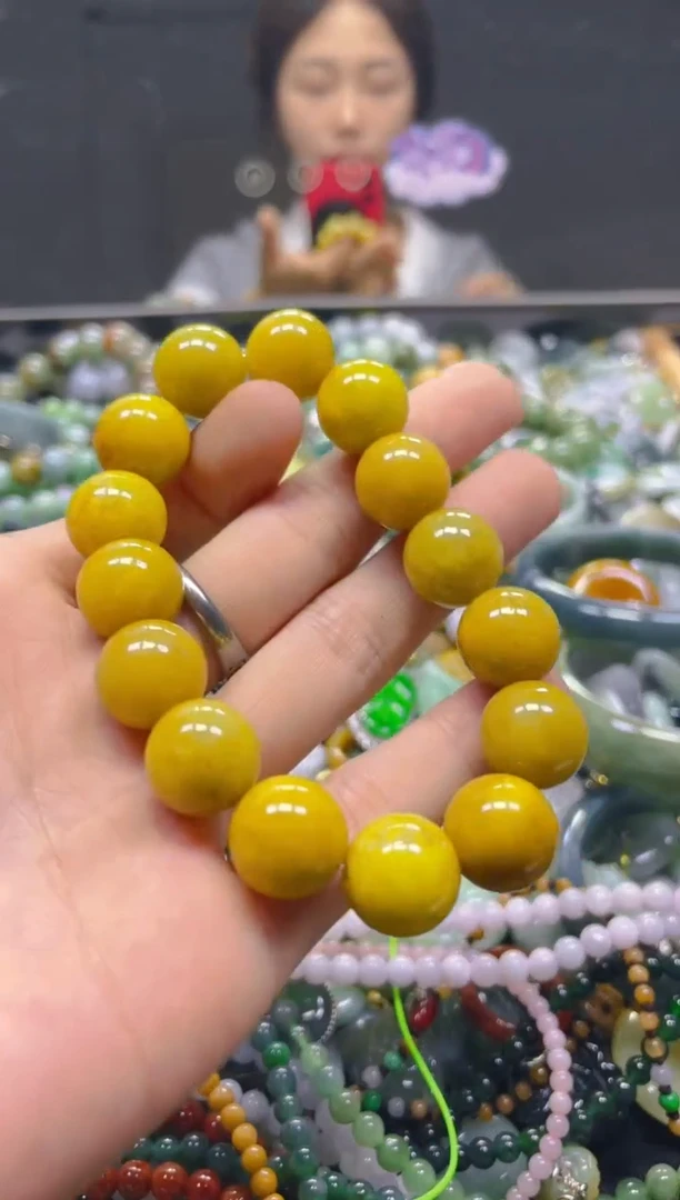 颈饰未镶嵌翡翠13MM