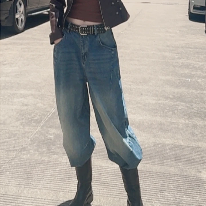 钥钥家潮牌女装，欧韩阔腿裤，时尚，百搭，个性