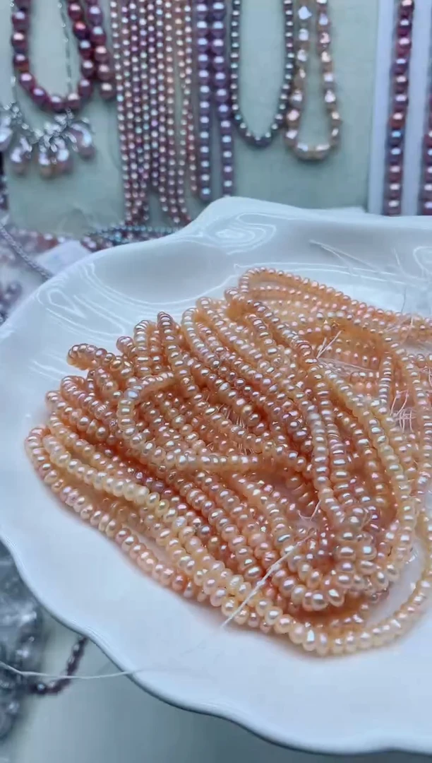 淡水珍珠未镶嵌颈饰淡水珍珠项链多样性发其一