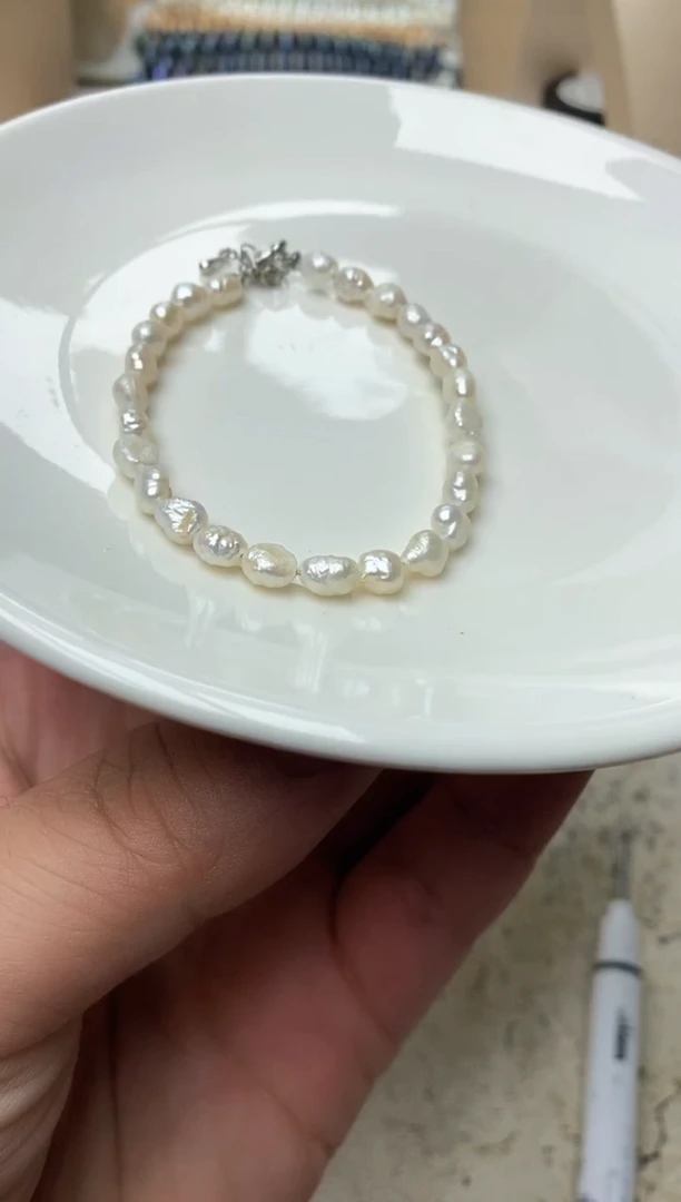 淡水珍珠未镶嵌颈饰1