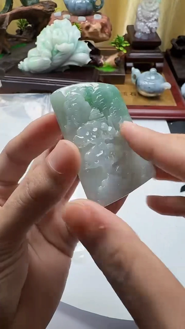 吊坠(不含链)未镶嵌翡翠1