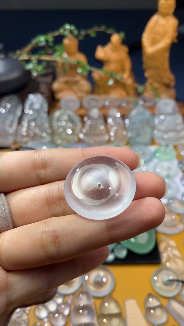 吊坠(不含链)未镶嵌翡翠平安扣