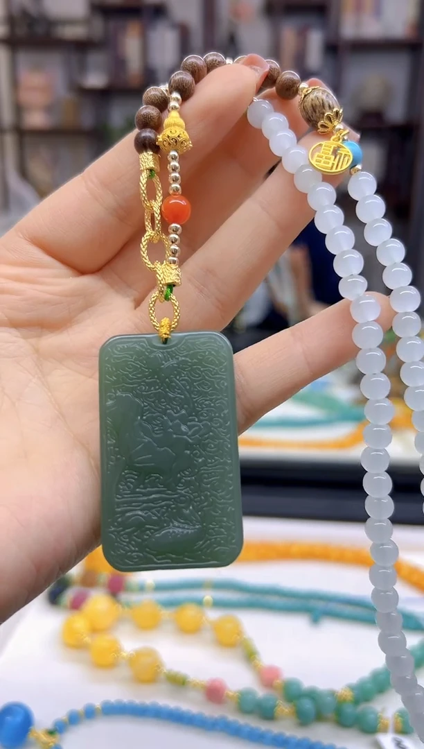 【闪购商品】和田玉毛衣链未镶嵌M650