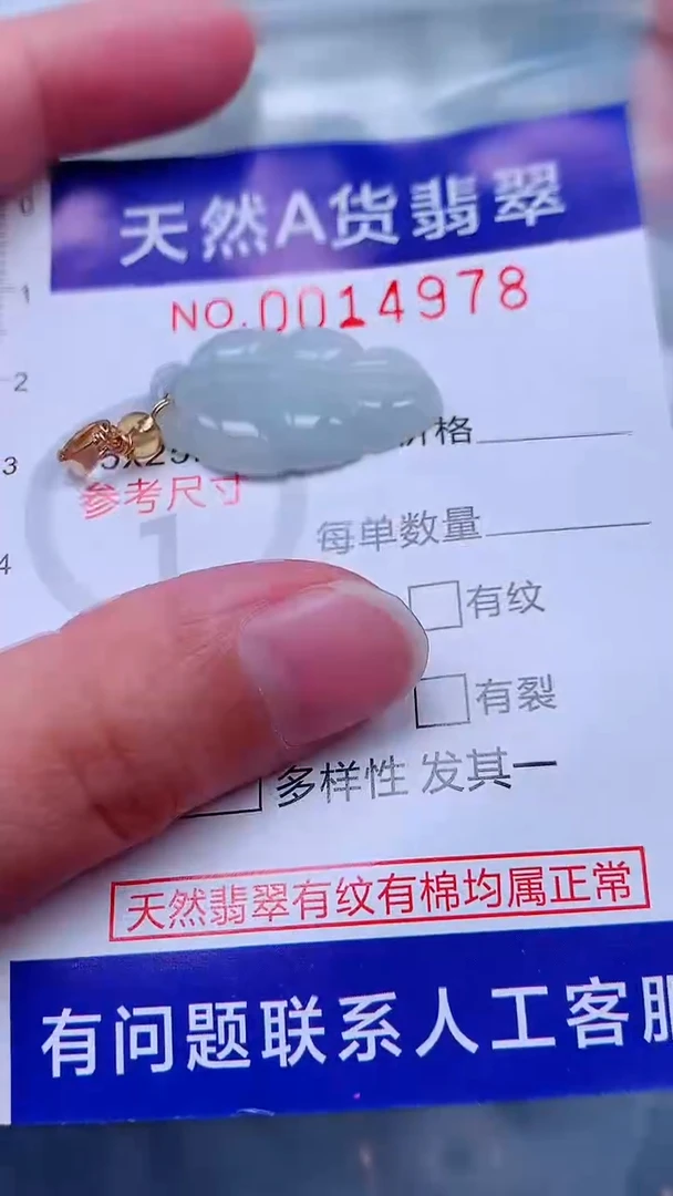 吊坠(不含链)未镶嵌翡翠1
