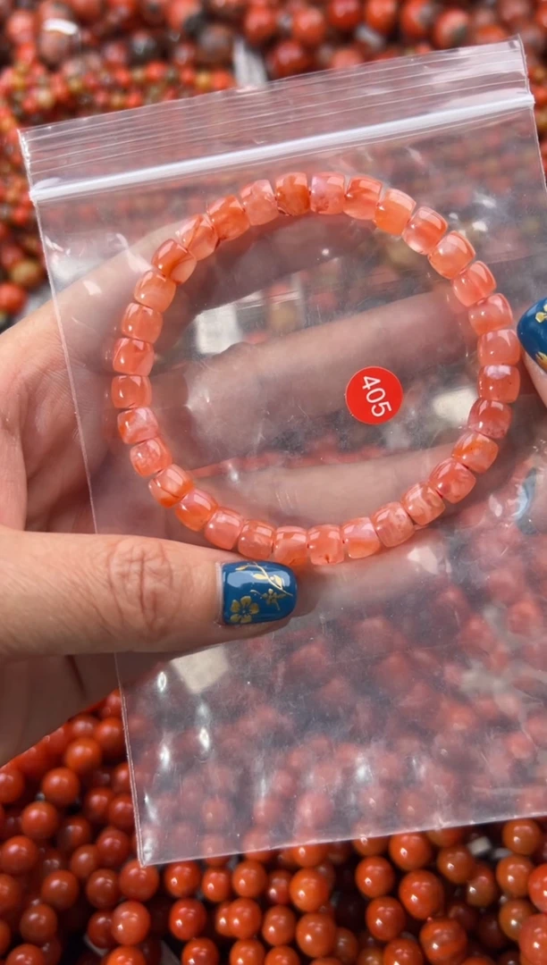 未镶嵌手串南红玛瑙1