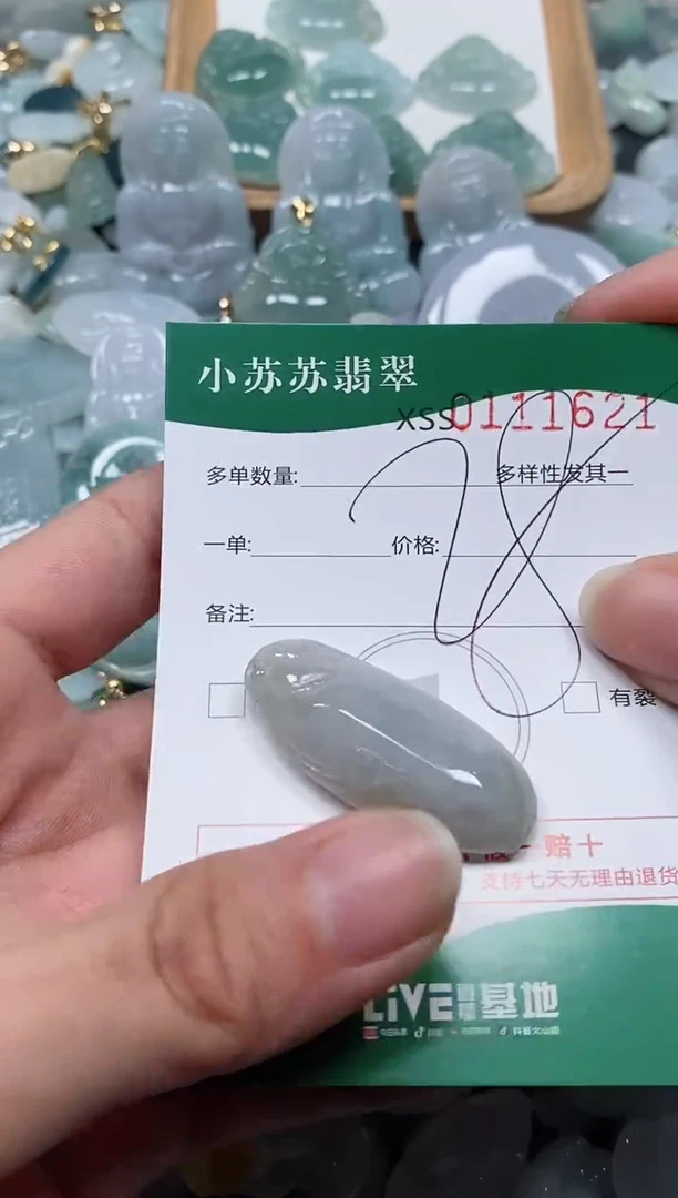 【闪购商品】翡翠颈饰未镶嵌闪购商品0111621