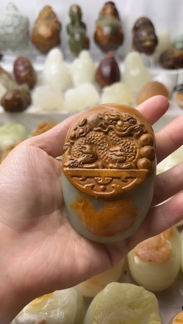石材E****i方解石棉纹正常不退换龙