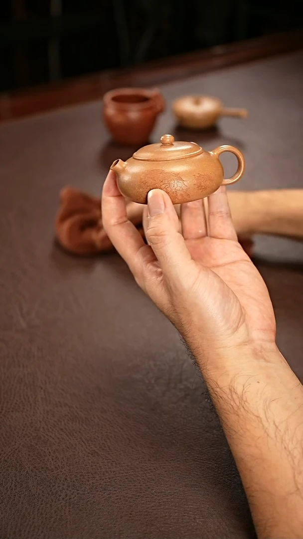茶壶紫砂寒江紫砂壶