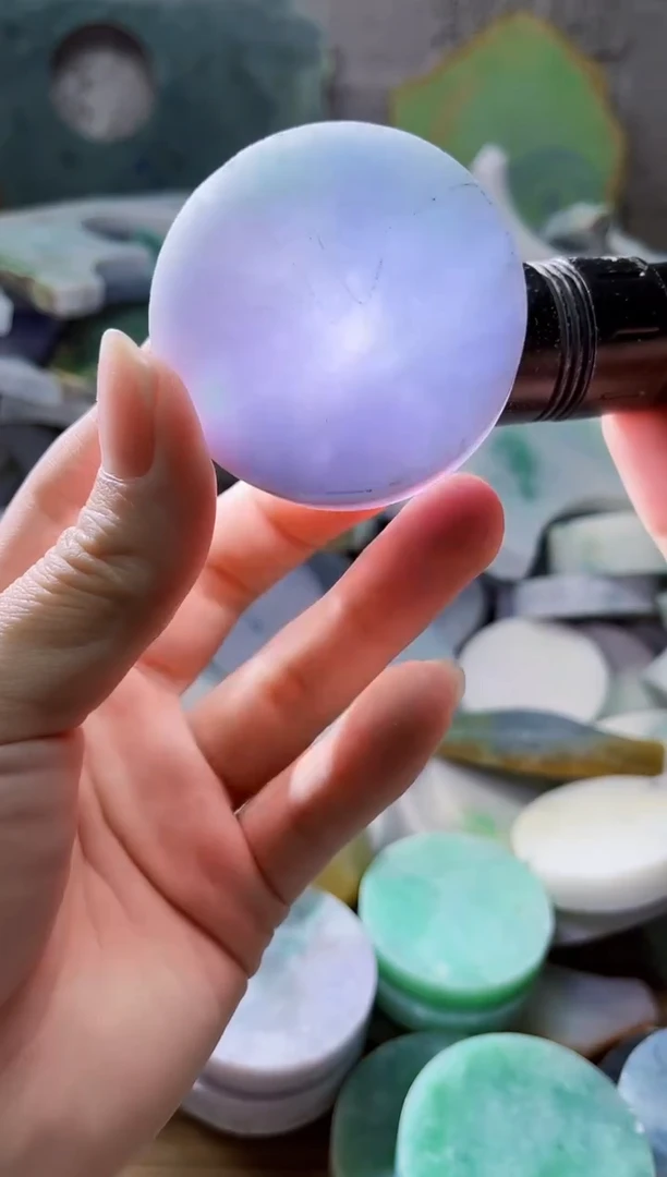 裸石翡翠天然翡翠A货076