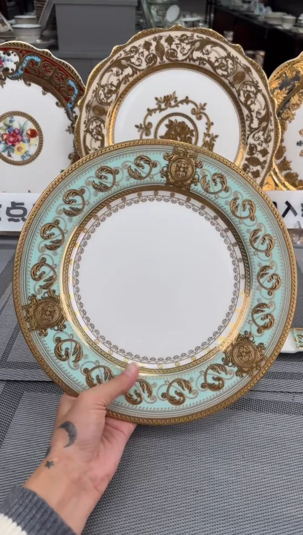 【闪购商品】瓷片10.5英寸平盘 福利款