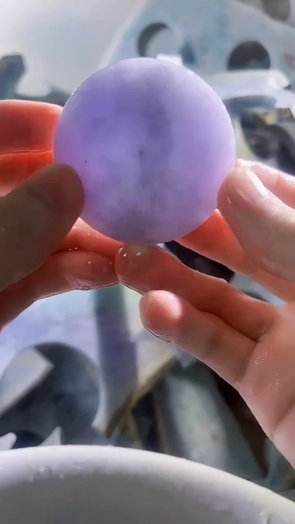 翡翠裸石 缅甸翡翠A货文2210