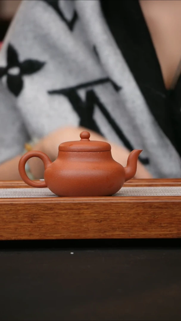 茶壶紫砂原矿手工制作紫砂作品