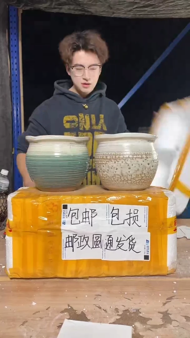 紫砂花盆宜兴紫砂粗陶花盆