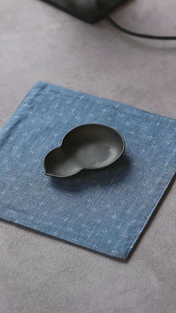 【闪购商品】紫砂杯垫焐灰葫芦杯垫福利品