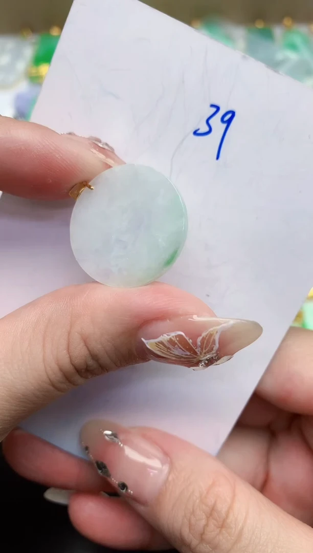 【闪购商品】翡翠颈饰18K金镶嵌0000000000