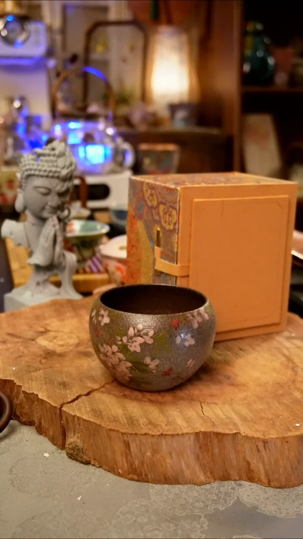 摆件桃花手工手绘手工手绘