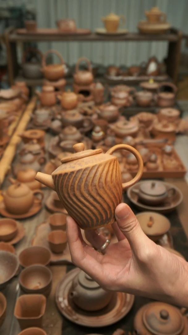 原矿老岩泥精工  孤烟壶150ml