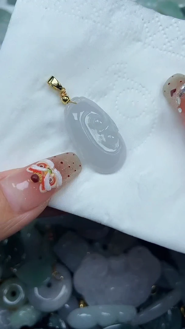 【闪购商品】翡翠颈饰未镶嵌闪购0005719多样性发其一