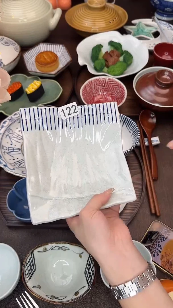 瓷（珠帘）手工纸捏盘