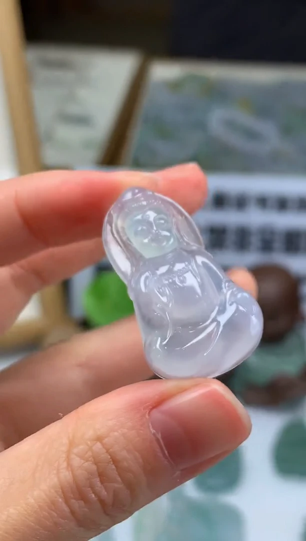 【闪购商品】定制翡翠未镶嵌吊坠-85454