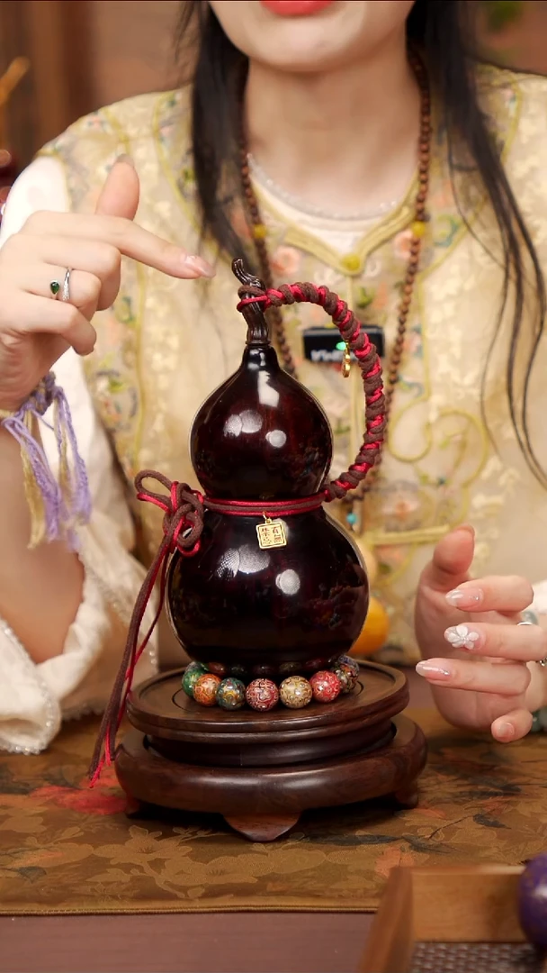 249易林高端工艺大漆酒葫芦--388