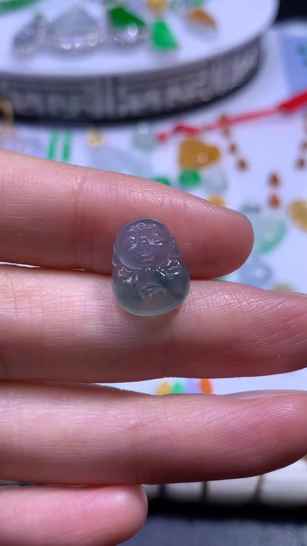 未镶嵌定制翡翠 宝宝佛