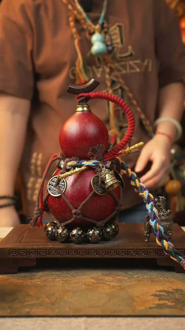 242大漆一物一拍记葫堂出品【不带手串】