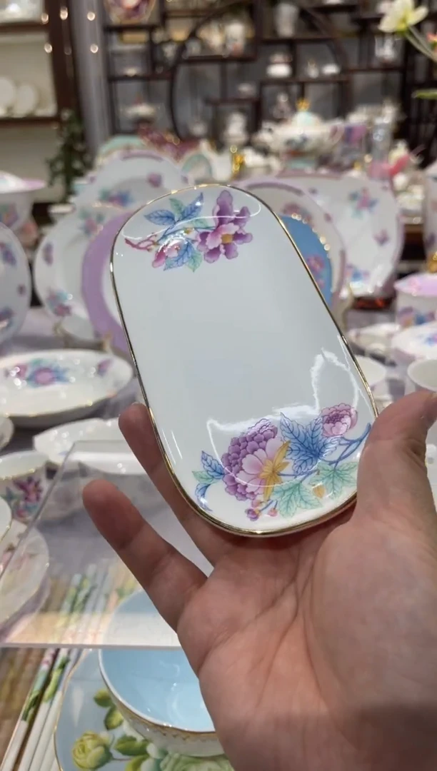 45%以上骨粉骨瓷6英寸碟